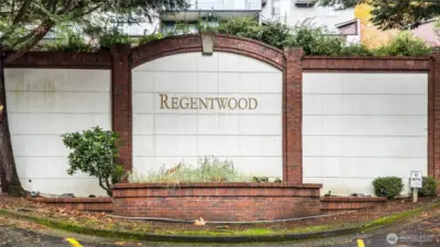 Regentwood Entry