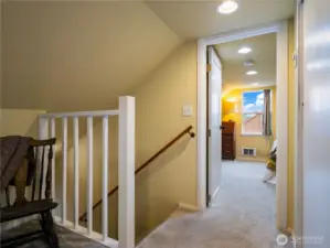 Step on up to the second floor. What awaits?