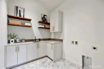 Upstairs Laundry room