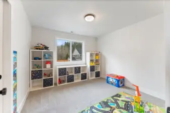 One of the 4 bedrooms upstairs