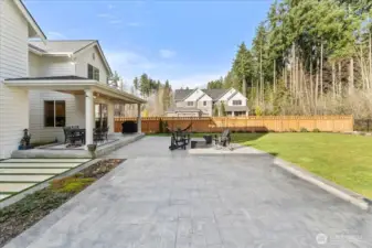 Private, peaceful and perfect for entertaining large family gatherings. This backyard oasis is the star of the home.