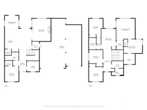 Floor plans for this home with room dimensions.
