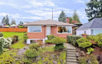 Pristine MidCentury brick .