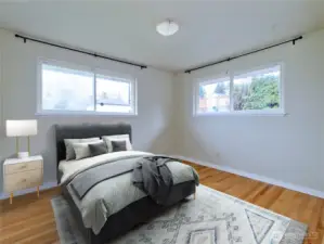 Bed 2 (virtually staged).