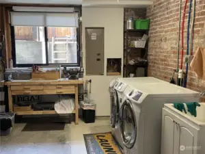 Laundry area