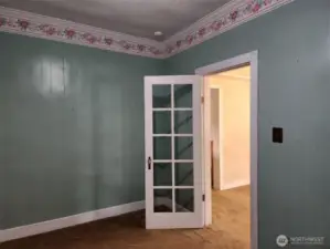 Downstairs bedroom