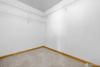 Huge walk-in closet!