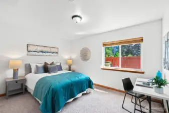 Lower level guest suite!