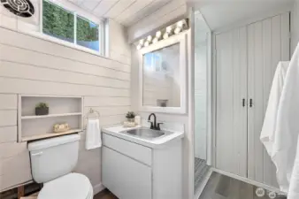 basement bathroom