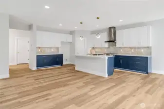 HUGE open ground level layout (Photos from lot 9B)