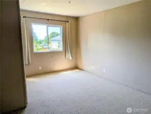 Water view bedroom.