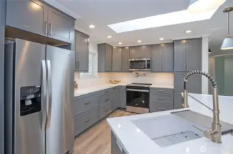 All stainless appliances convey with the sale.