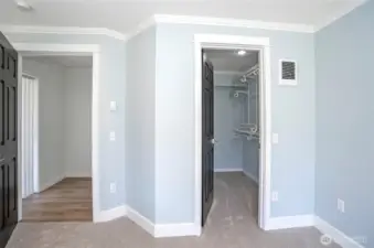 An exciting detail about the Primary Bedroom: it is beautifully complemented by a spacious walk-in closet. This feature offers ample storage and organization potential, significantly enhancing the functionality and appeal of the room.