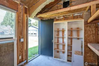 Interior of Garden Shed