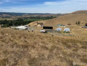 View from the back of the 5.3 acres