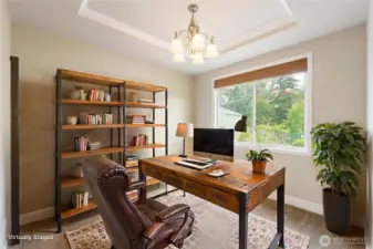 Office,  Virtually Staged