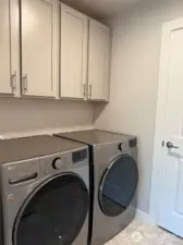 Laundry w/ Cabinets