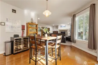 Breakfast area