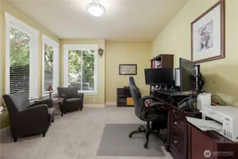 Main floor office/den
