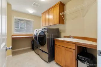 Upstairs Laundry Room