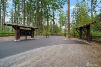 Gated McKenna Forest Reserve community.