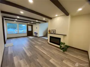 Looking back toward the front door.