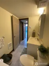 From the reverse angle