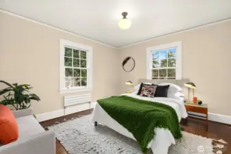 One of three bedrooms up