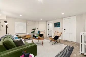 Media room?  Extra guest room?