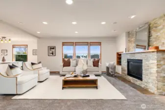 Stunning great room with views!