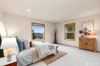 Bedroom 2 of 4 on upper level (plus bonus room / bedroom makes 5 bedroom total on upper level + lower level bedroom 6)!