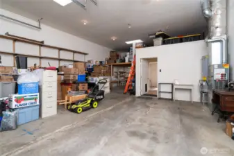 Attached garage space