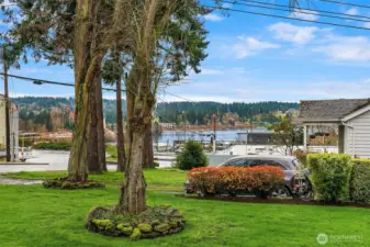 View from front yard