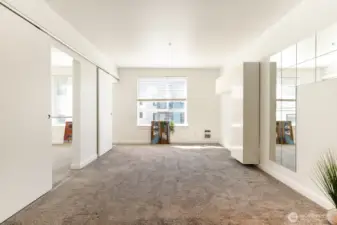 Fresh white paint and move in ready