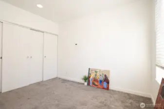 Freshly painted walls