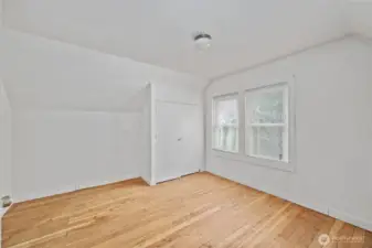 upstairs bedroom