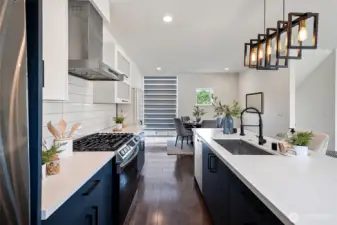 Lots of counter space