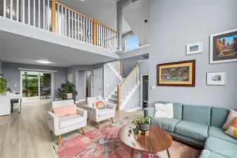Cozy living area designed for relaxation and family gatherings.