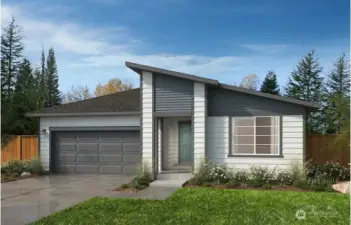 Elevations D front of home