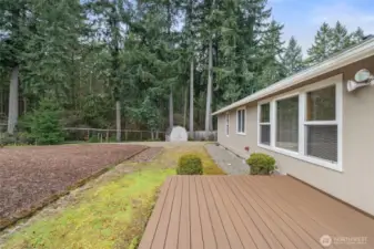 Or enjoy the low maintenance yard