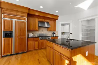 Custome cabinetry throughout