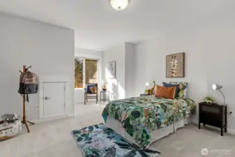 Upstairs 2nd bedroom