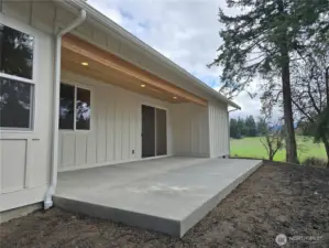 Covered Back Patio