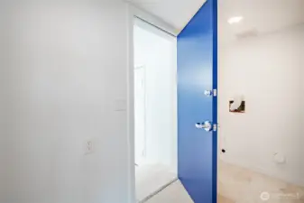 Entry into the guest wing