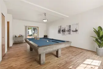 Lower Rec Room Virtually Staged