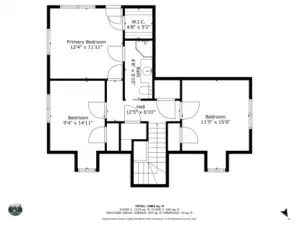 Second floor plan