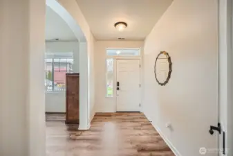 Beautiful open entryway
