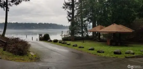 Sunset beach boat launch