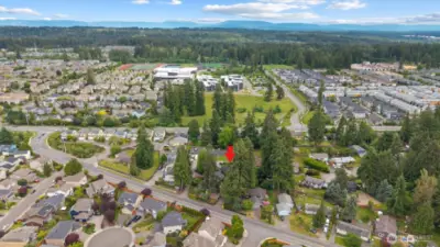 Within walking distance to North Creek High School.