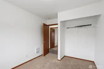 Upper Level Bedroom #2 Closet